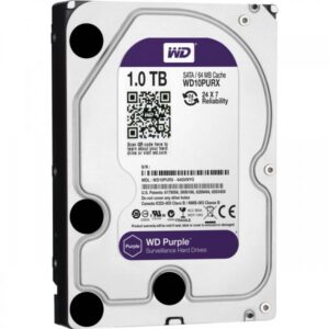 HDD Desktop Western Digital Purple 1 TB SATA Hard Drive