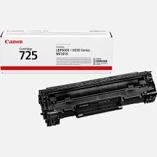 Canon 725 black printer ink and toners cartridge